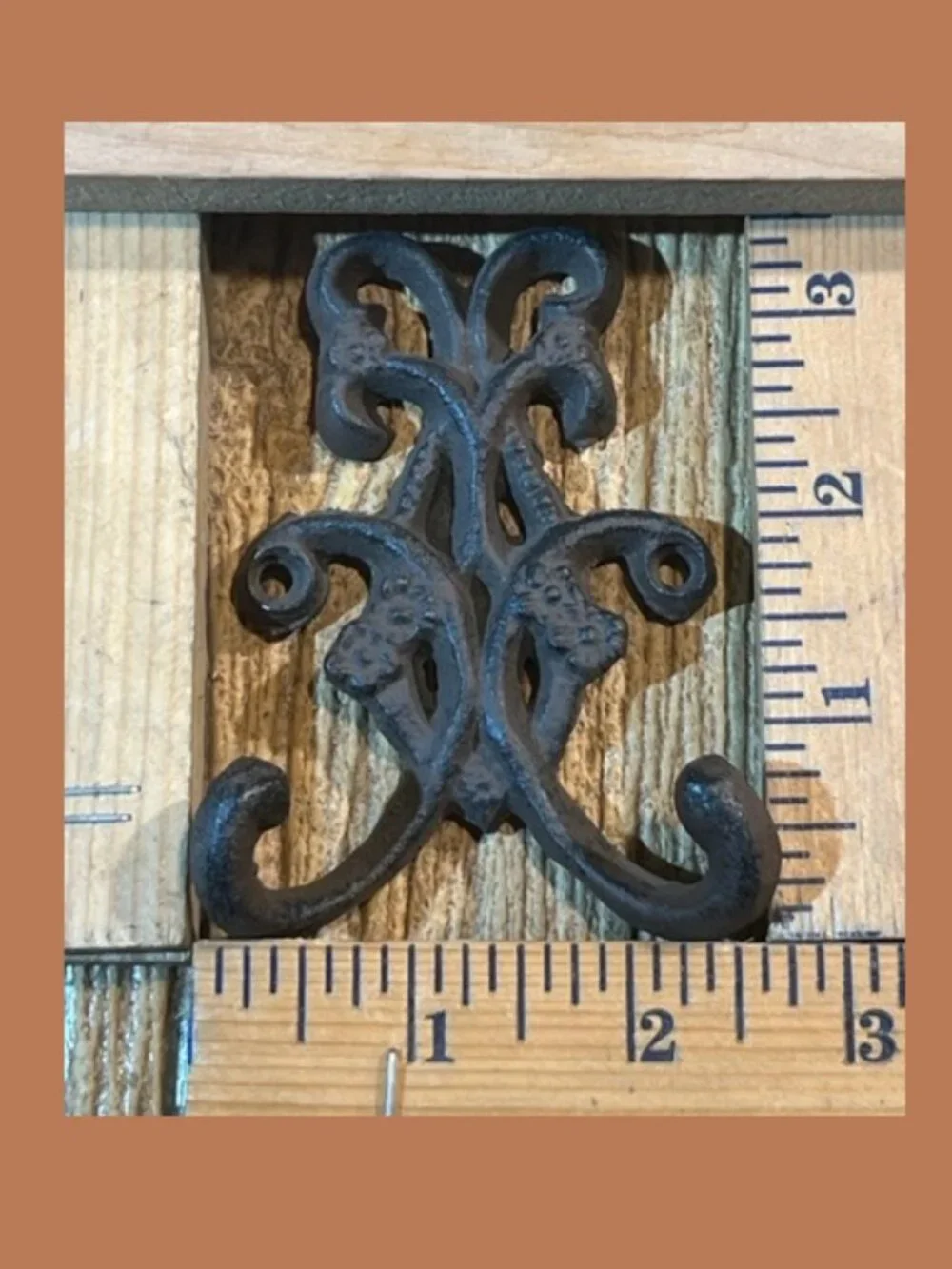 Two (2) Cast Iron Antique 3 1/2